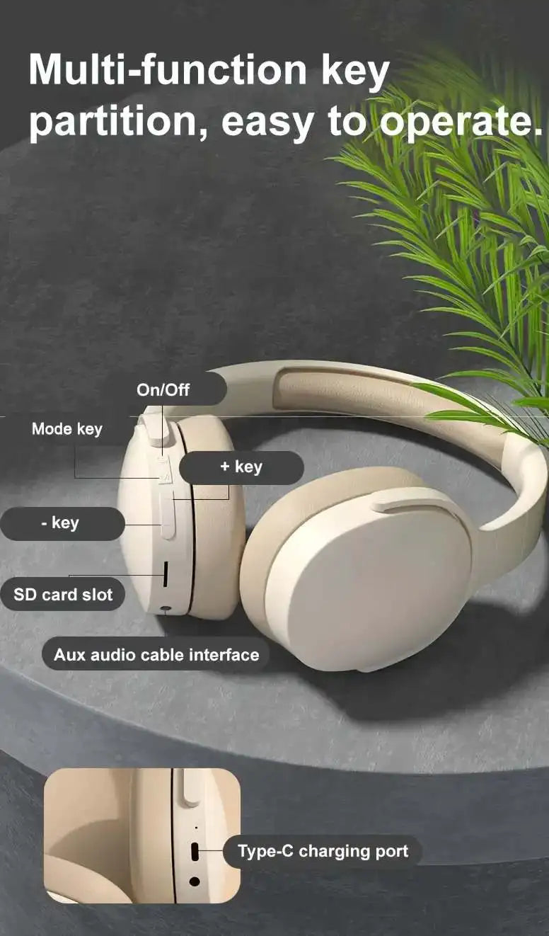 Headphones P2961 Wireless Bluetooth 5.3 Original Earphone Stereo Hifi Headset