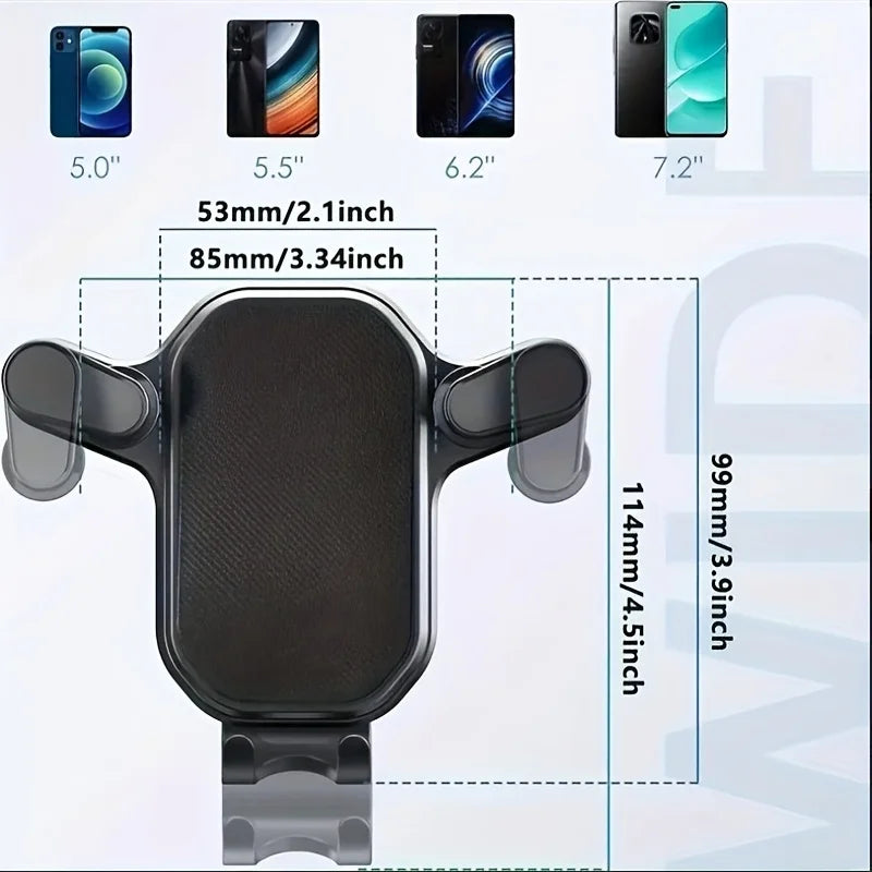 Car Phone Holder Car Air Vent Clip Mount Mobile Cell Stand Smartphone GPS