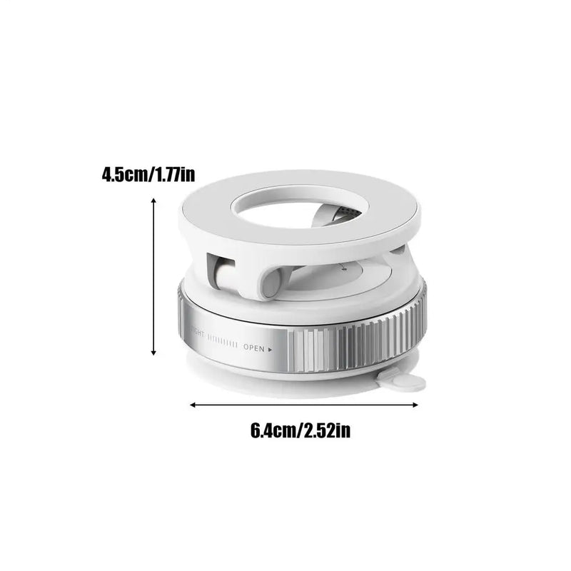 Vacuum Magnetic Car Phone Mount Strong Cup Car Foldable Phone Holder