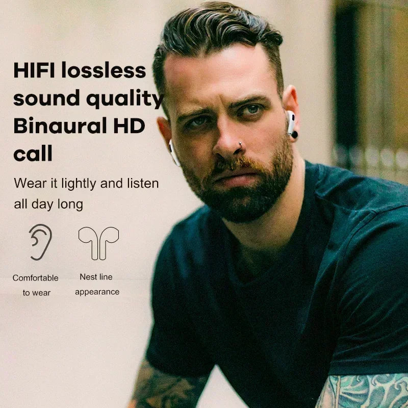 Pro 6 TWS Bluetooth Earphones Wireless Bluetooth Headset Noise Cancelling