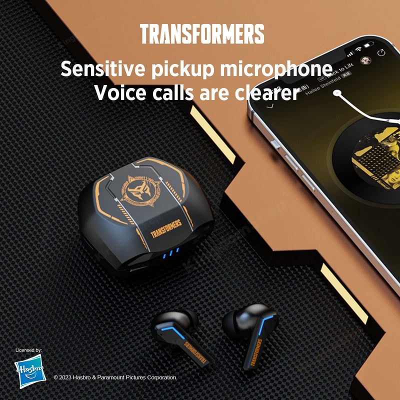 Transformers TF-T06 Bluetooth 5.3 Headset Dual Mode Noise Reduction