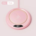 Thermostatic Heating Coaster USB Home Heating Coaster 3-speed Adjustment