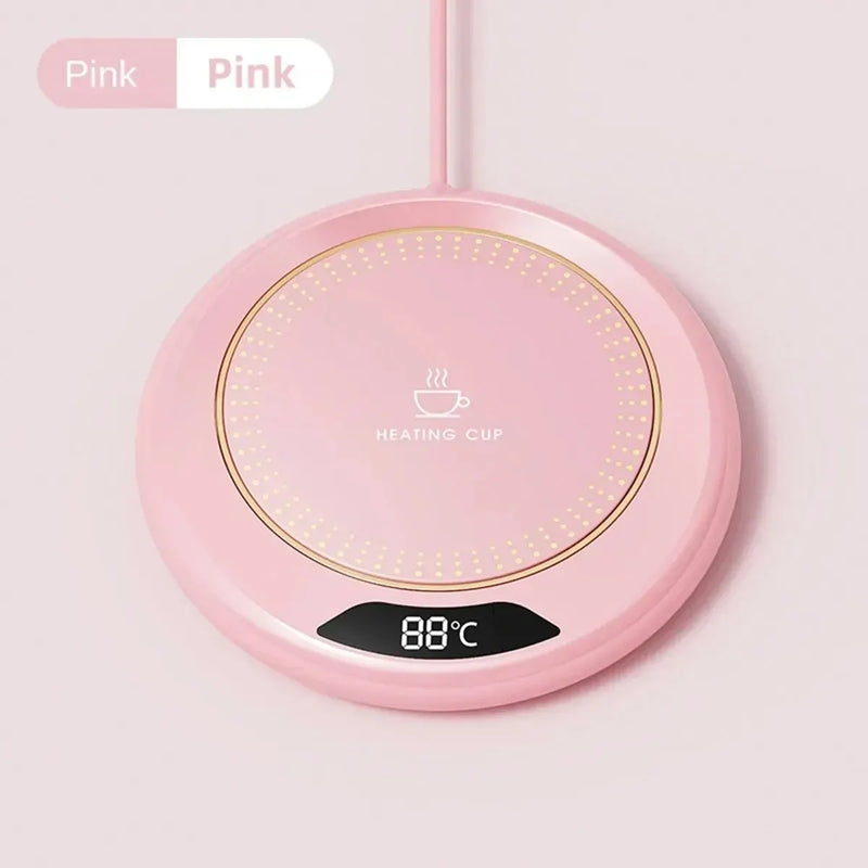 Thermostatic Heating Coaster USB Home Heating Coaster 3-speed Adjustment