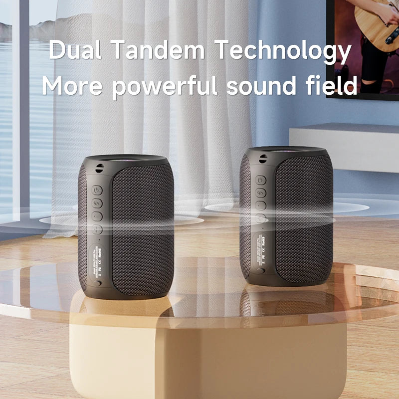 Zealot-S32PRO Powerful Bluetooth Speaker, Bass Wireless, LED Light,