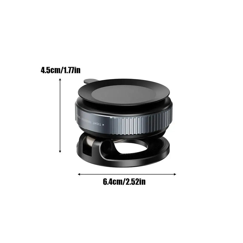 Vacuum Magnetic Car Phone Mount Strong Cup Car Foldable Phone Holder