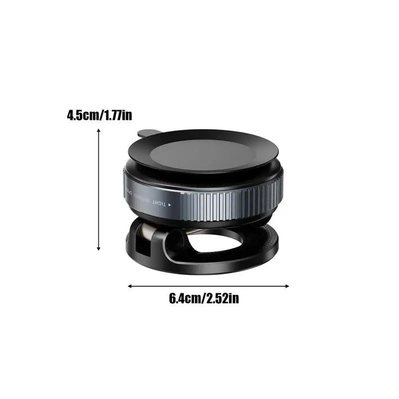 Vacuum Magnetic Car Phone Mount Strong Cup Car Foldable Phone Holder