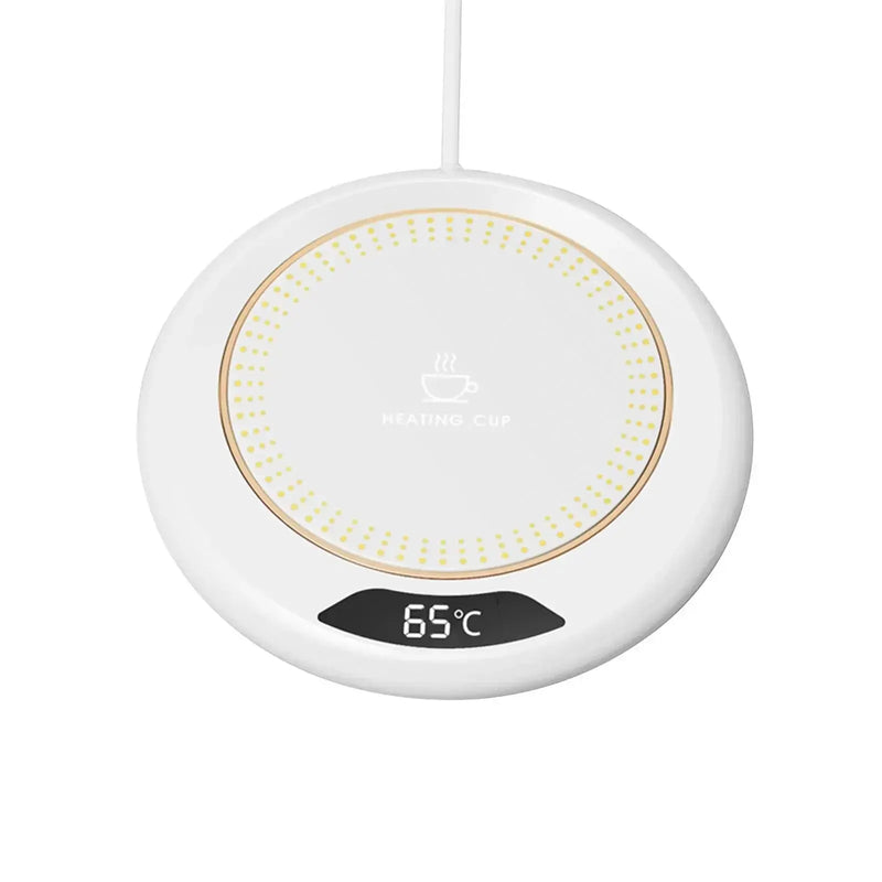 Thermostatic Heating Coaster USB Home Heating Coaster 3-speed Adjustment