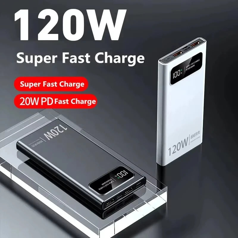 Xiaomi 120W 200000mAh Power Bank Super Fast Charging Battery High Capacity