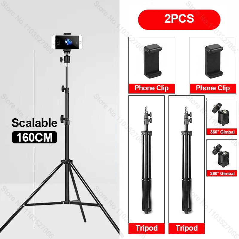 Mobile Phone Live Support Photo Tripod Multi-functional Video Recording Selfie