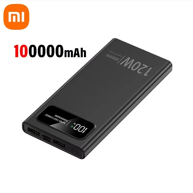Xiaomi 120W 200000mAh Power Bank Super Fast Charging Battery High Capacity