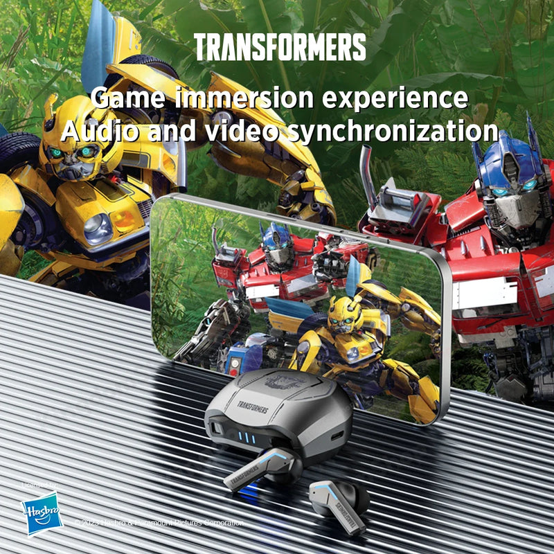 Transformers TF-T06 Bluetooth 5.3 Headset Dual Mode Noise Reduction