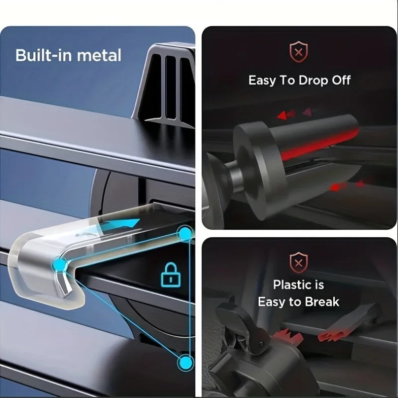 Car Phone Holder Car Air Vent Clip Mount Mobile Cell Stand Smartphone GPS