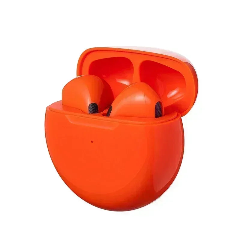 Pro 6 TWS Bluetooth Earphones Wireless Bluetooth Headset Noise Cancelling