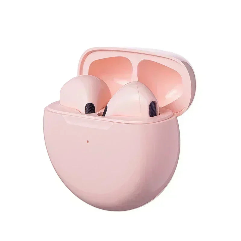 Pro 6 TWS Bluetooth Earphones Wireless Bluetooth Headset Noise Cancelling