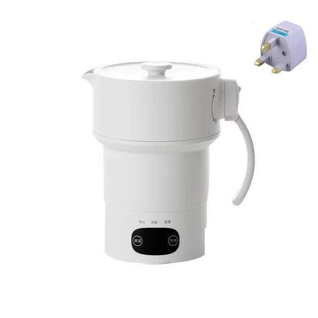 220V Folding Electric Kettle 0.6L Household Portable Travel Electric Water