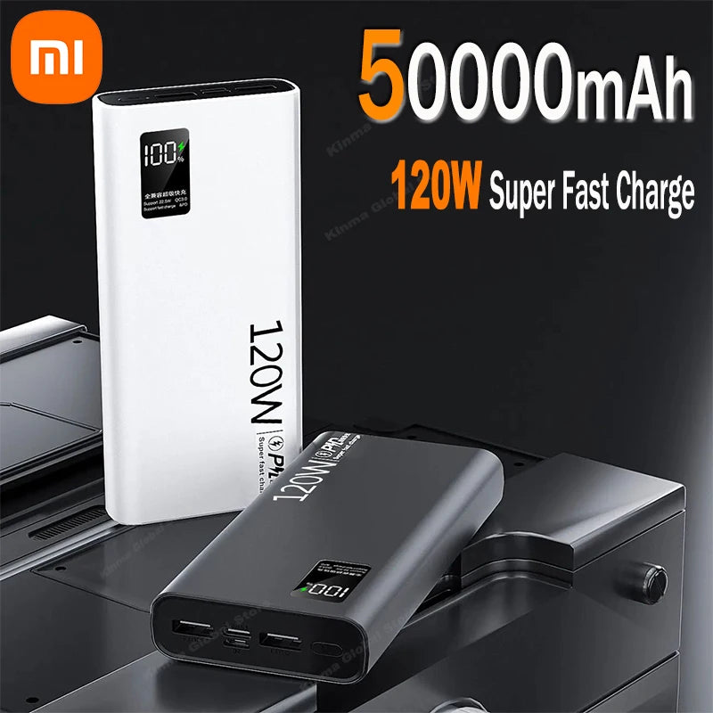 Xiaomi 120W High Capacity Power Bank 50000mAh Fast Charging Powerbank
