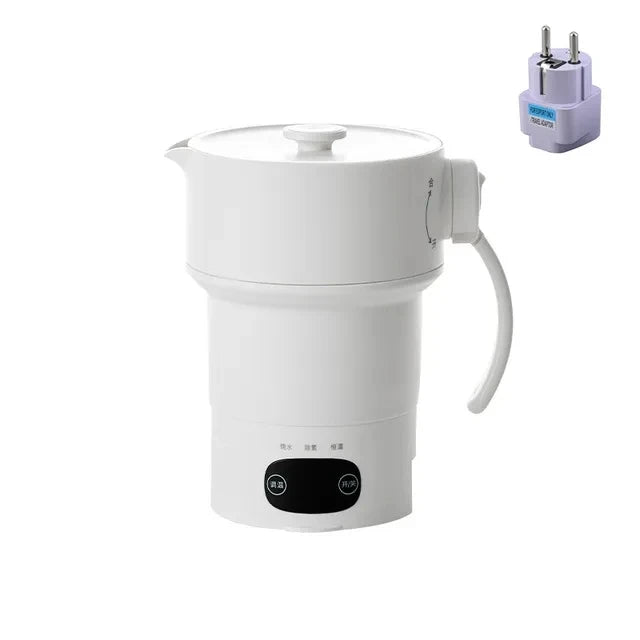 220V Folding Electric Kettle 0.6L Household Portable Travel Electric Water