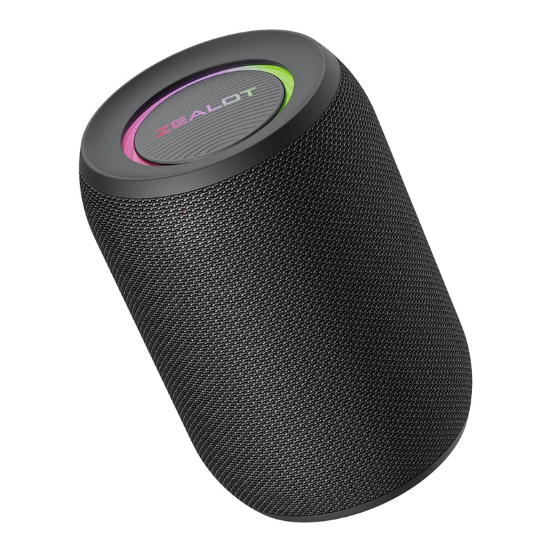 Zealot-S32PRO Powerful Bluetooth Speaker, Bass Wireless, LED Light,