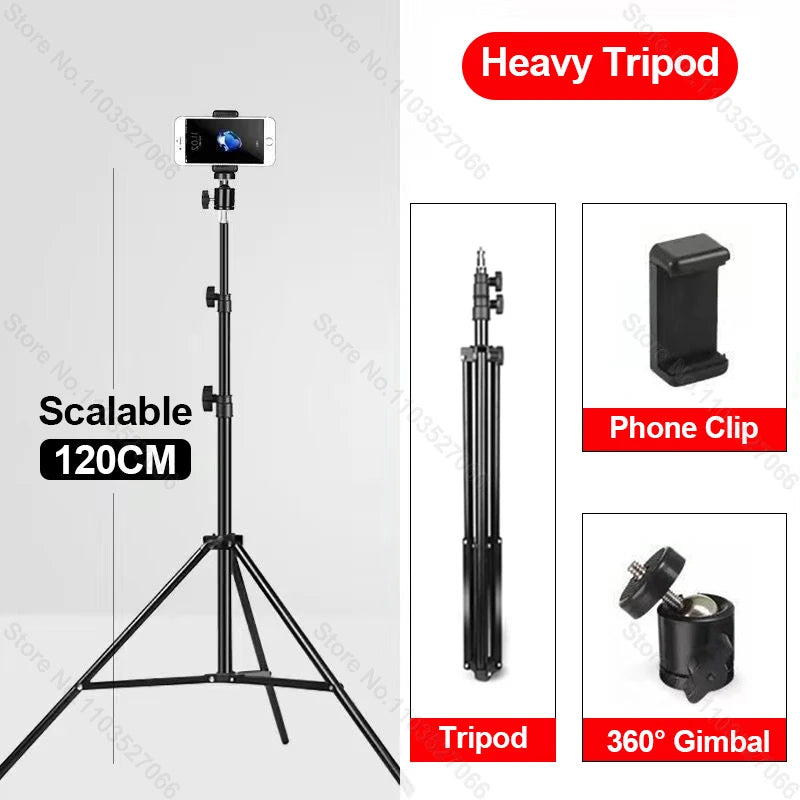 Mobile Phone Live Support Photo Tripod Multi-functional Video Recording Selfie