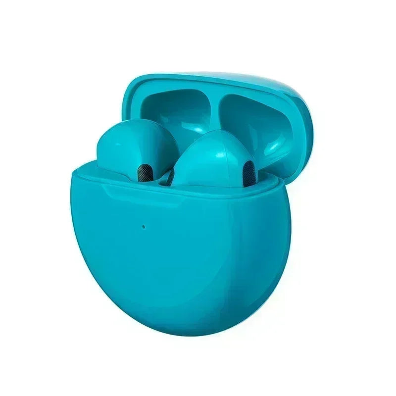 Pro 6 TWS Bluetooth Earphones Wireless Bluetooth Headset Noise Cancelling